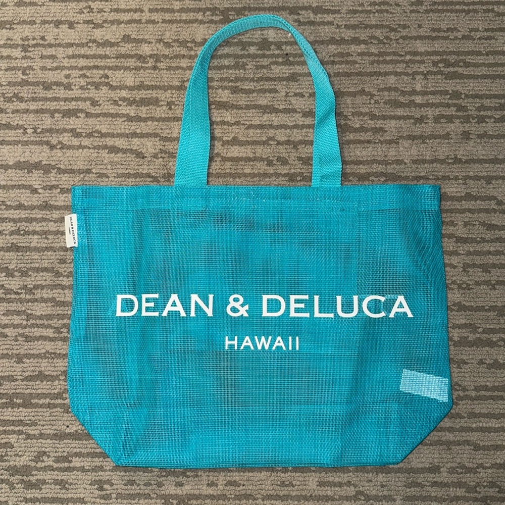 DEAN & DELUCA 2024 HAWAII LIMITED EDITION MESH MINT TOTE BAG